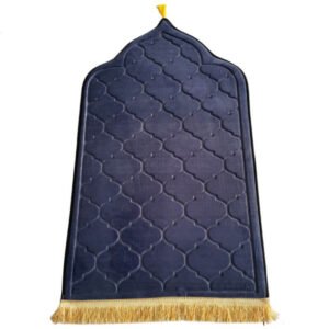 Tapis bleu foncé